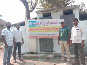 Toilets renovation work at Government schools in the project location